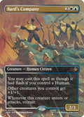 Bard's Company (Borderless) 210 Rare The Hobbit Magic: The Gathering
