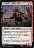 Fearsome Goblin Pair 156 Uncommon The Hobbit Magic: The Gathering