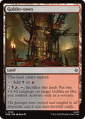 Goblin-town 183 Land The Hobbit Magic: The Gathering