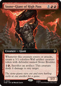 Stone-Giant of High Pass (Extended Art) 304 Rare The Hobbit Magic: The Gathering