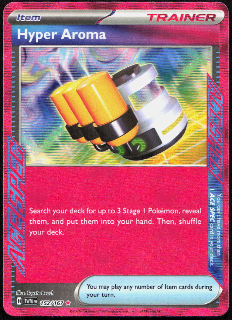 Hyper Aroma 152/167 Holo ACE SPEC Rare Prize Pack Series Cards Pokemon