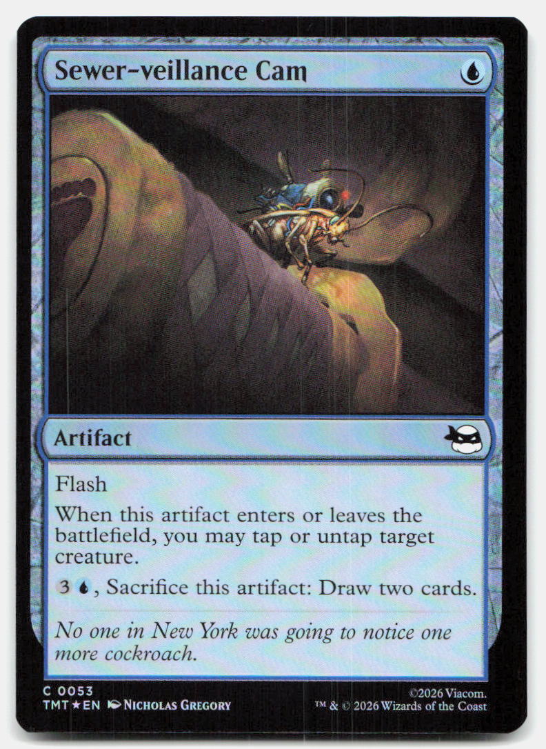 Sewer-veillance Cam 0053 Teenage Mutant Ninja Turtles Magic: The Gathering
