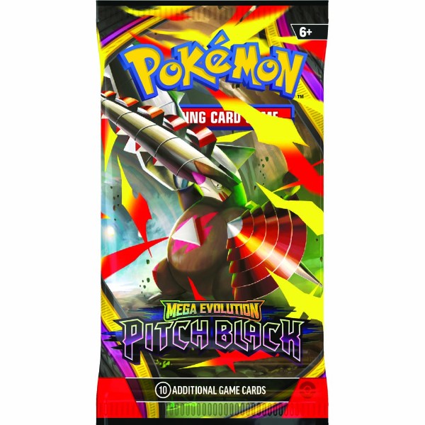 Pokémon TCG: Mega Evolution Pitch Black Booster Box (Preorder product) Release date is Friday 17th July 2026