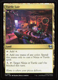 Turtle Lair 0190 Land Teenage Mutant Ninja Turtles Magic: The Gathering