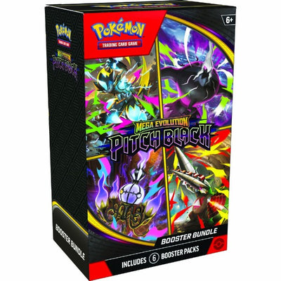 Pokemon TCG: Mega Evolution Pitch Black Booster Bundle Down Under Trading Cards