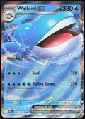 Wailord ex 016/084 Double Rare Pitch Black Pokemon Holo