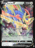 Zacian V 095/159 Holo V Rare Crown Zenith Pokemon