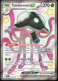 Toedscruel ex 213/091 Shiny Ultra Rare Paldean Fates Pokemon