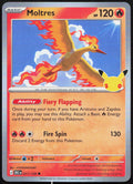 Moltres 011/128 Common ME: 30th Celebration Pokemon Holo