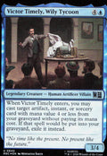 Victor Timely, Wily Tycoon 642 Commander: Marvel Super Heroes MTG