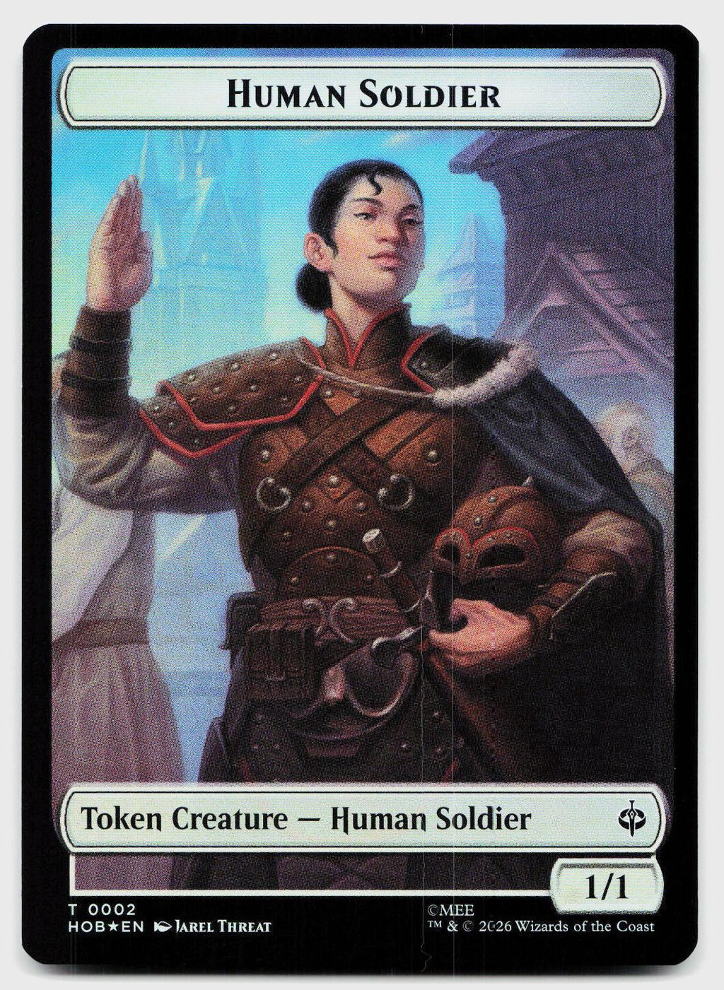 Human Soldier // Goblin Army (0004) Double-Sided Token 2 // 4 The Hobbit MTG Down Under Trading Cards Australia