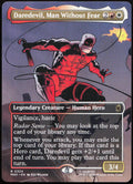 Daredevil, Man Without Fear (Borderless) (0324) 324 Marvel Super Heroes MTG
