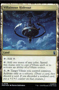 Villainous Hideout 276 Uncommon Marvel Super Heroes Magic: The Gathering