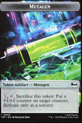 Mutagen // Food Double-Sided Token 9 // 8 Teenage Mutant Ninja Turtles MTG