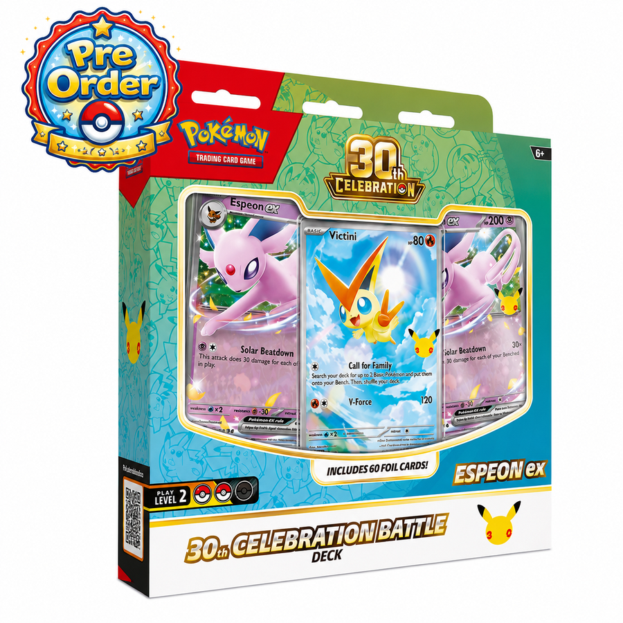 Pokémon TCG: 30th Celebration Battle Deck (Coming Soon) Down Under Trading Cards