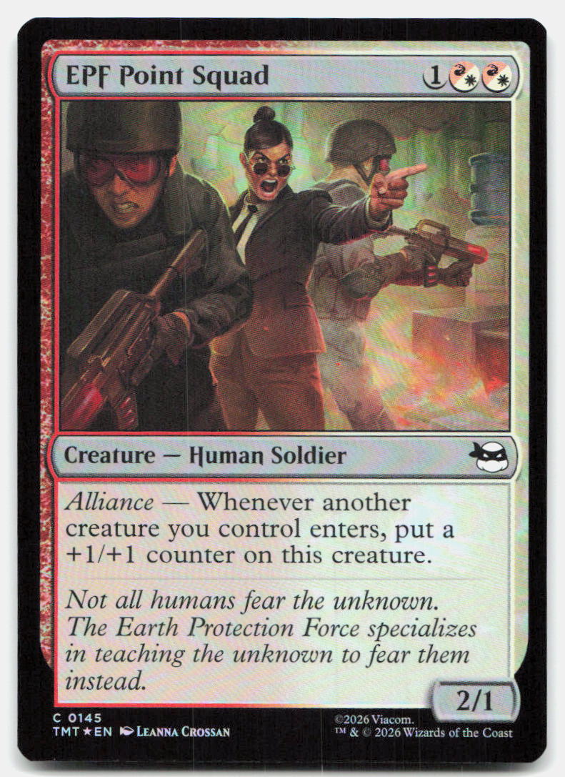 EPF Point Squad 0145 Common Teenage Mutant Ninja Turtles Magic: The Gathering
