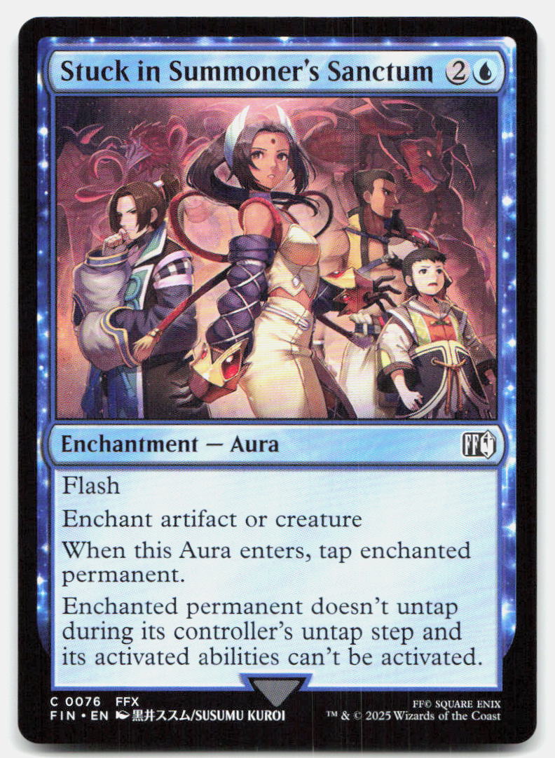 Stuck in Summoner's Sanctum 76 Common FINAL FANTASY Magic: The Gathering