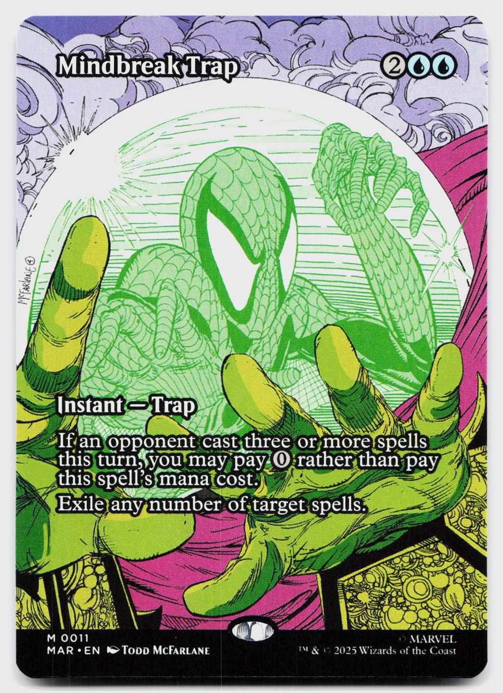 Mindbreak Trap (Borderless) 11 Marvel Universe Eternal-Legal MTG