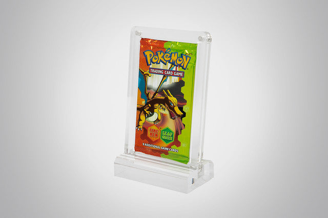 Acryshield Single Pokémon Booster Pack Display Case incl. Stand