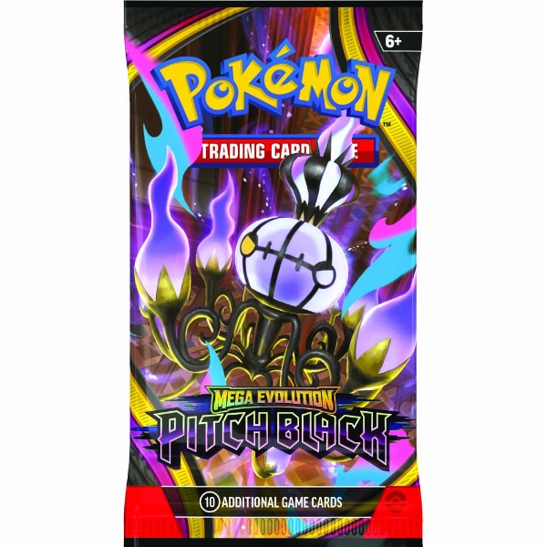 Pokémon TCG: Mega Evolution Pitch Black Booster Box (Preorder product) Release date is Friday 17th July 2026