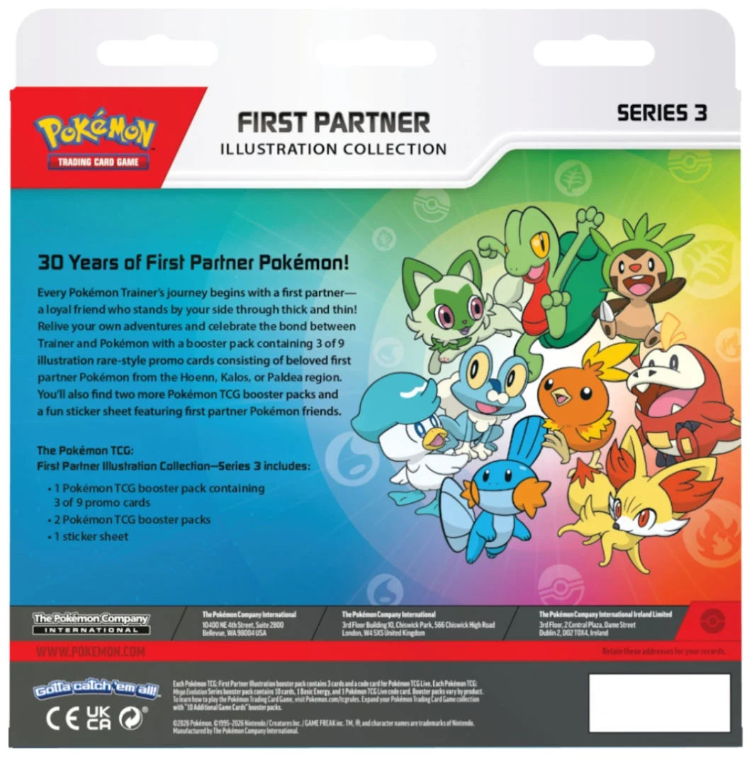 Pokémon - First Partner Illustration Collection Series 3 Box Set Down Under Trading Cards