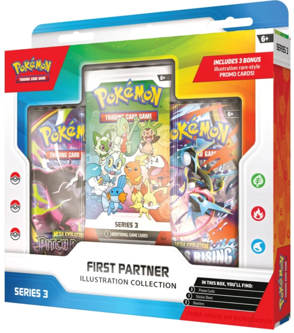 Pokémon - First Partner Illustration Collection Series 3 Box Set Down Under Trading Cards
