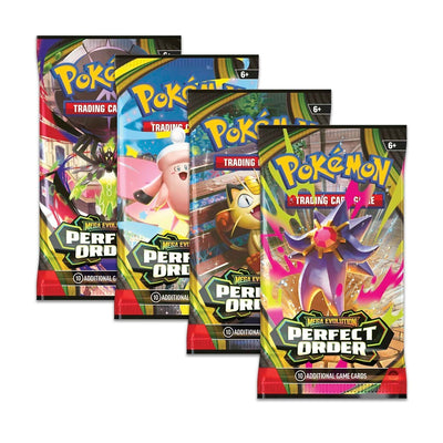 Pokémon TCG: Mega Evolution-Perfect Order Booster Pack Down Under Trading Cards