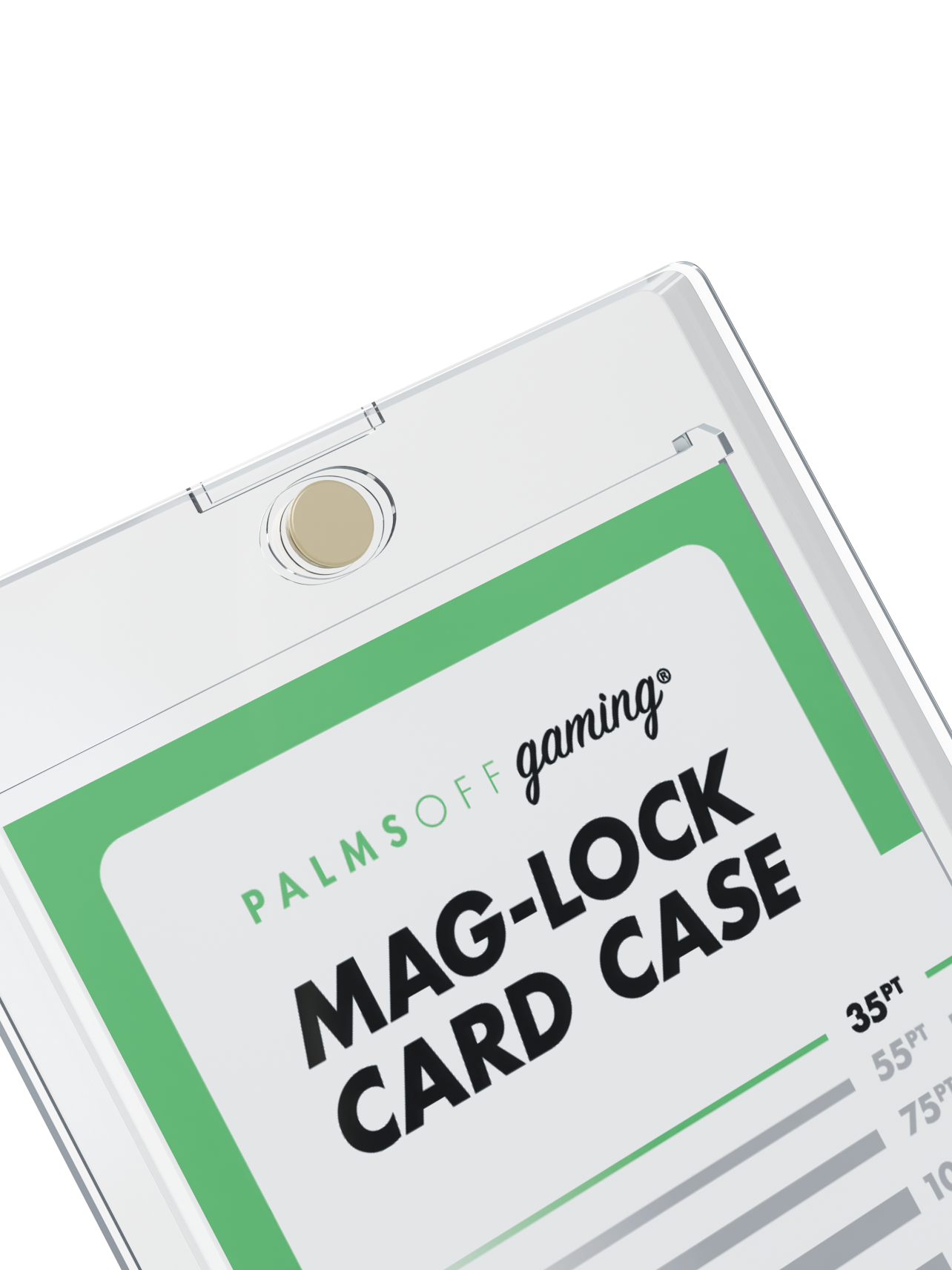 Palms Off Gaming 35pt Mag-Lock Card Case
