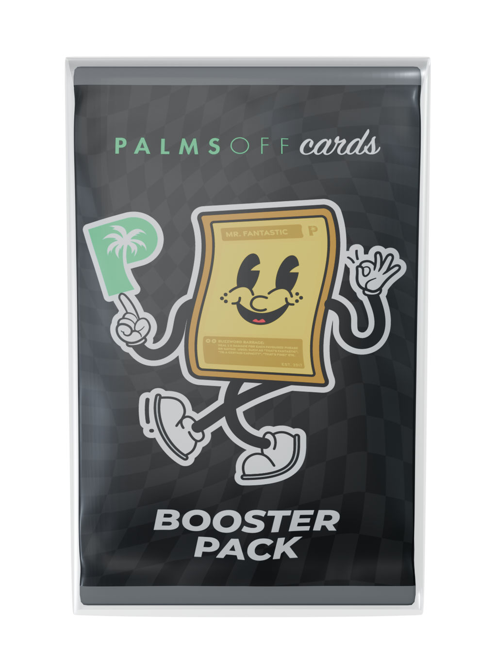 Palms Off Gaming MintFit Booster Pack Sleeves - Extra Thick 50pc