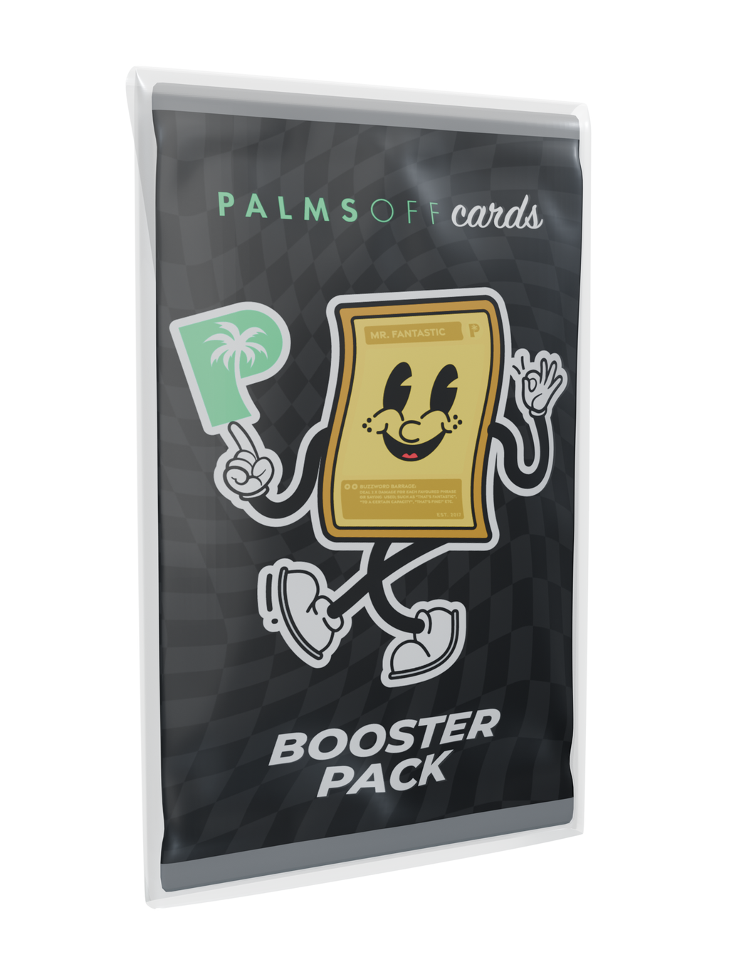Palms Off Gaming MintFit Booster Pack Sleeves - Extra Thick 50pc