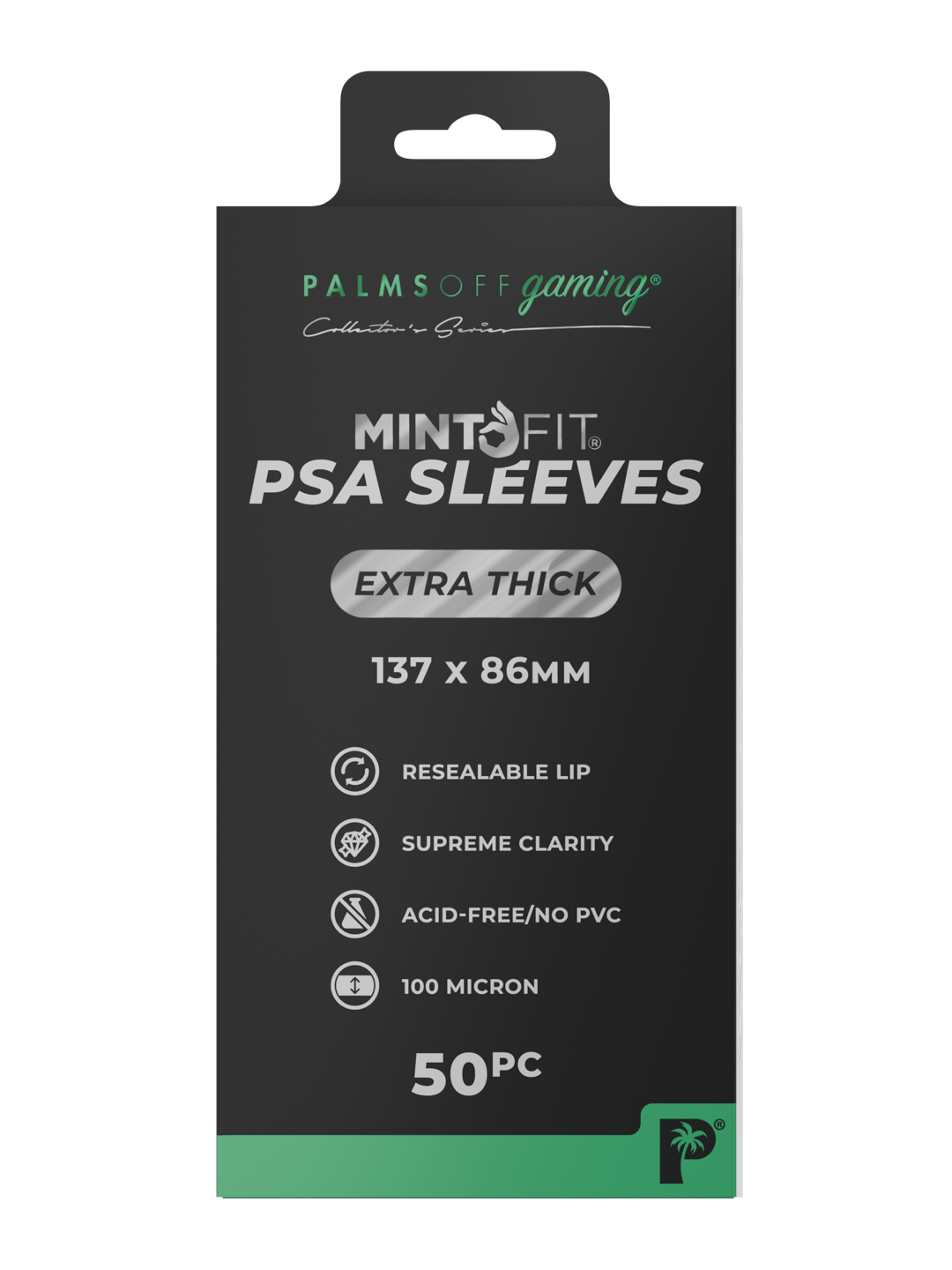 MintFit PSA Graded Card Sleeves - Extra Thick 50pc