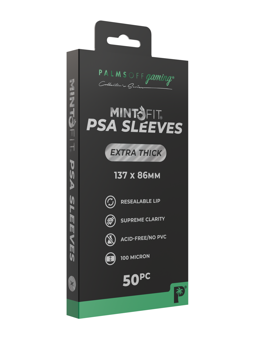 MintFit PSA Graded Card Sleeves - Extra Thick 50pc