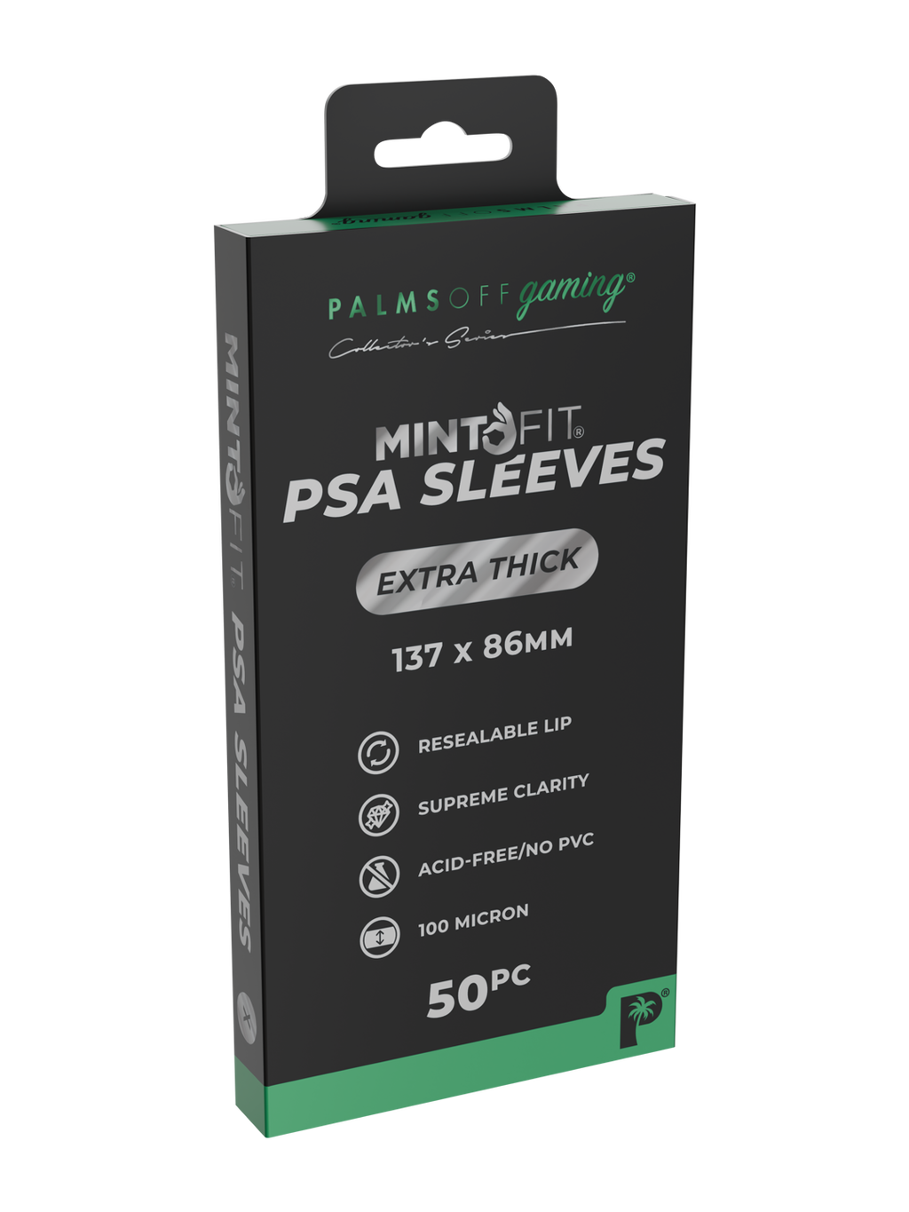 MintFit PSA Graded Card Sleeves - Extra Thick 50pc