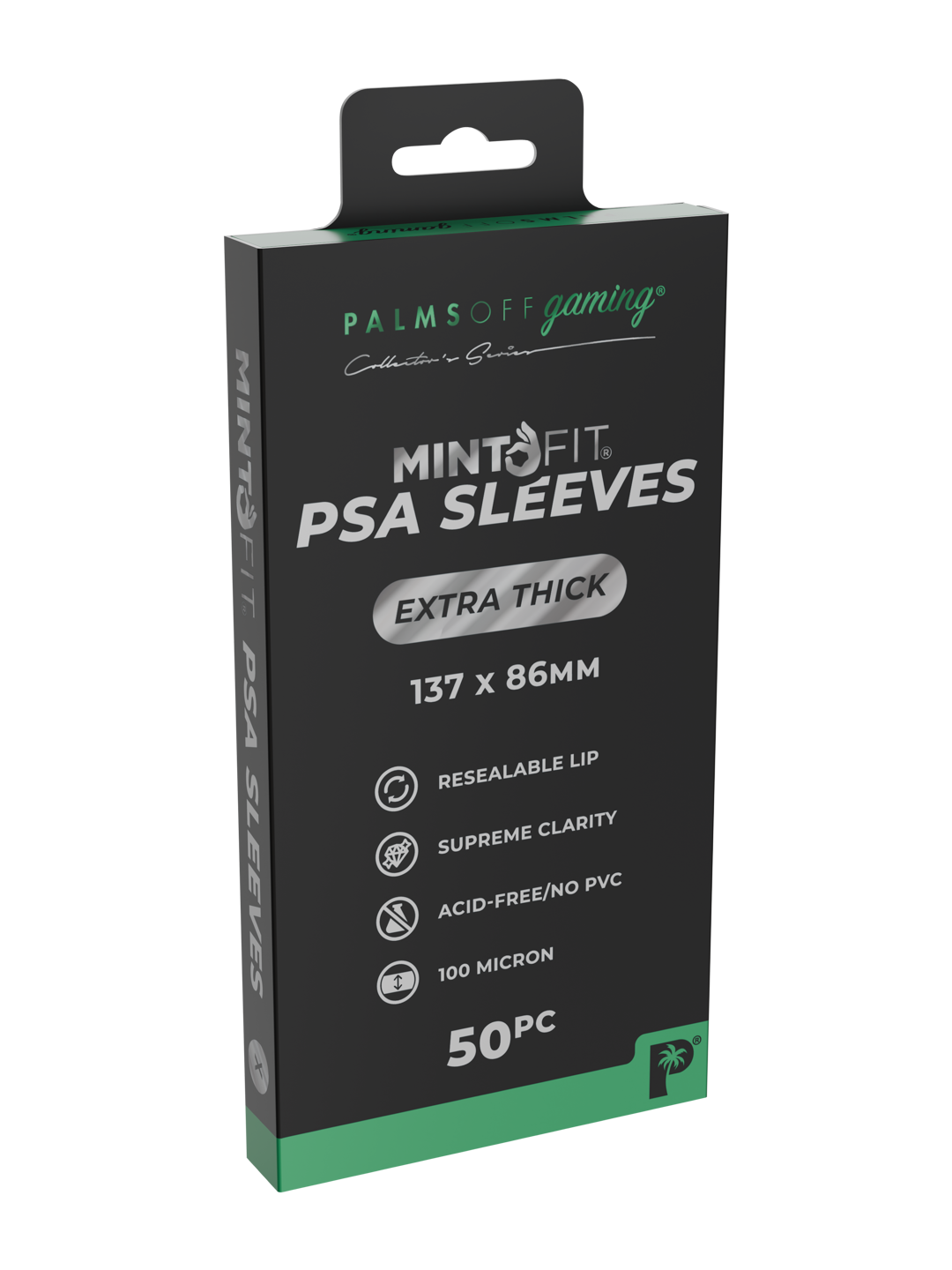 MintFit PSA Graded Card Sleeves - Extra Thick 50pc