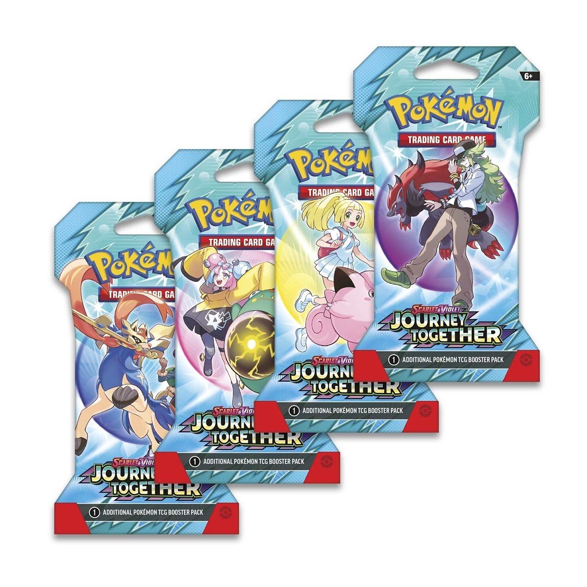 Pokémon TCG - Journey Together Sleeved Booster Pack