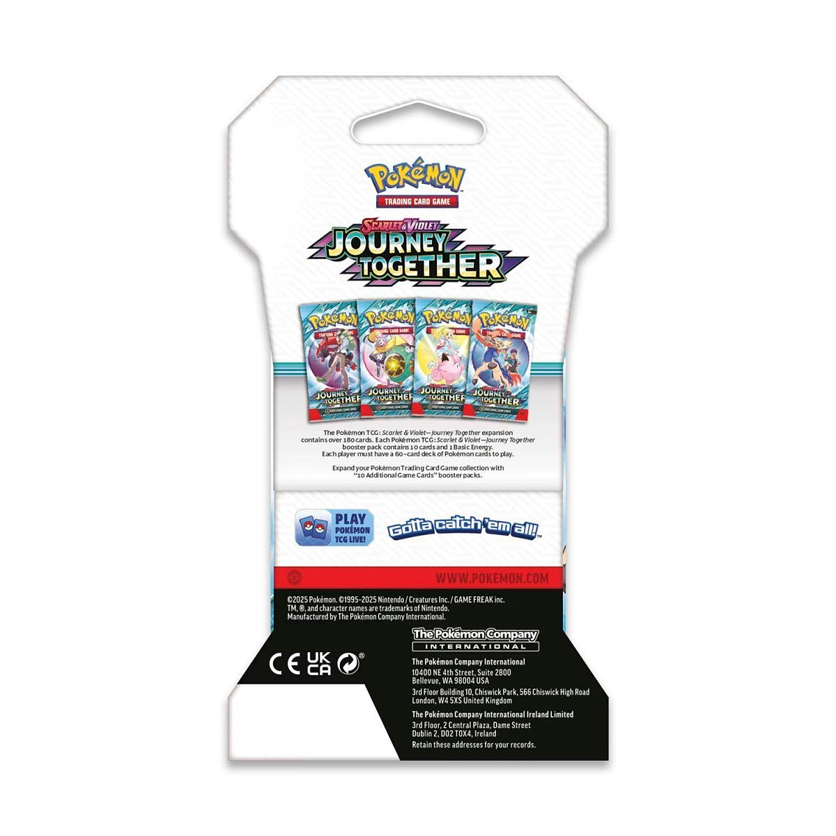 Pokémon TCG - Journey Together Sleeved Booster Pack