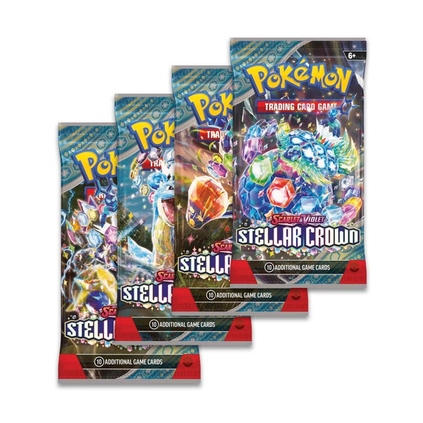 Pokémon TCG - Stellar Crown Booster Pack Down Under Trading Cards