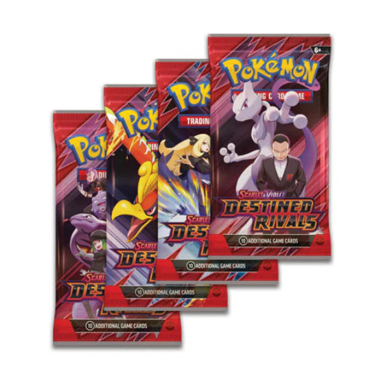 Pokémon TCG - Destined Rivals Booster Pack Down Under Trading Cards