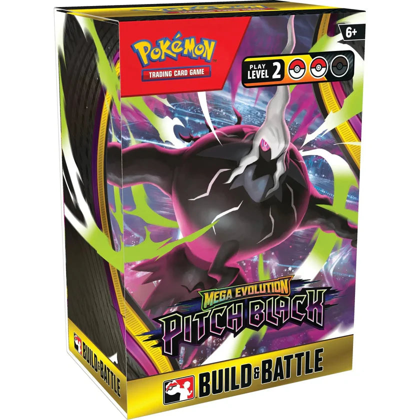 Pokemon TCG: Mega Evolution Pitch Black Build & Battle Box (Pre-Order)