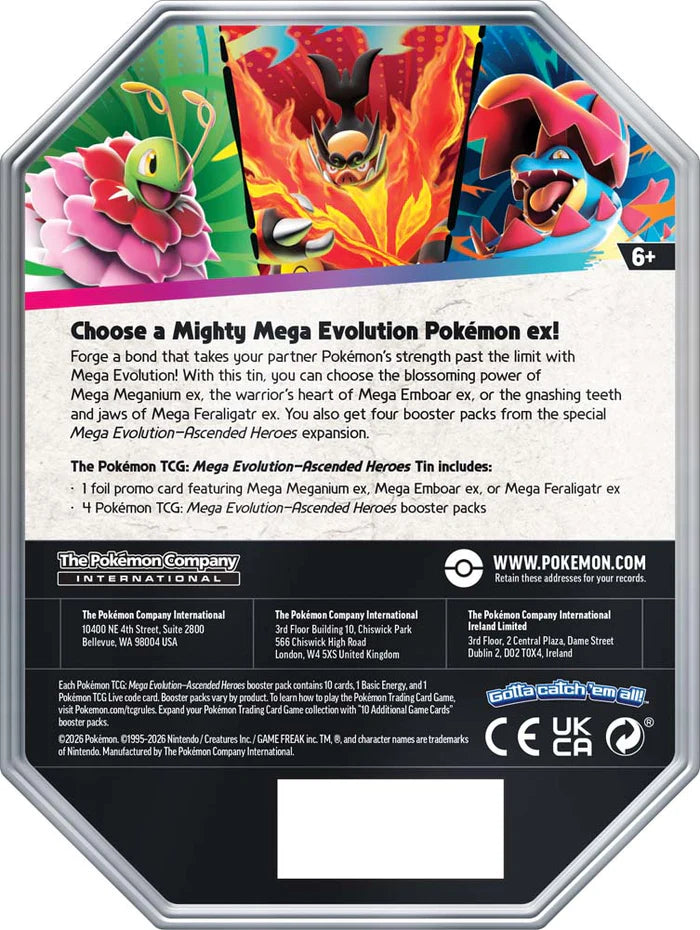 Pokémon - TCG - Ascended Heroes Tin