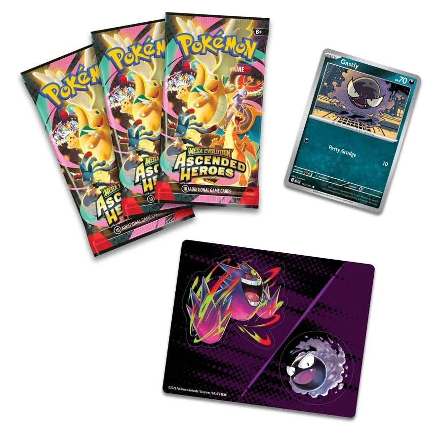 Pokémon TCG Ascended Heroes Tech Sticker Blister (Gastly)