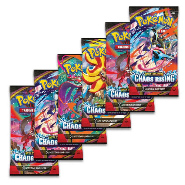 Pokemon TCG: Mega Evolution Chaos Rising Booster Bundle