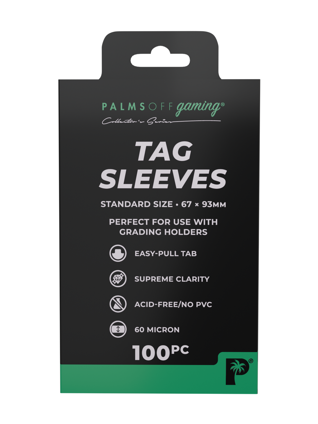 Palms Off Gaming - Tag Sleeves - 100pc