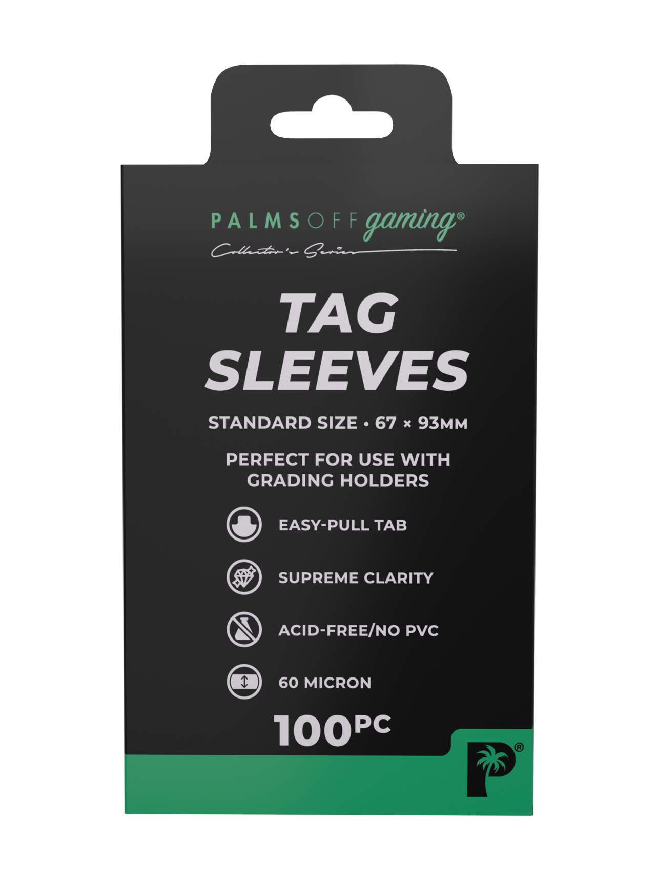 Palms Off Gaming - Tag Sleeves - 100pc