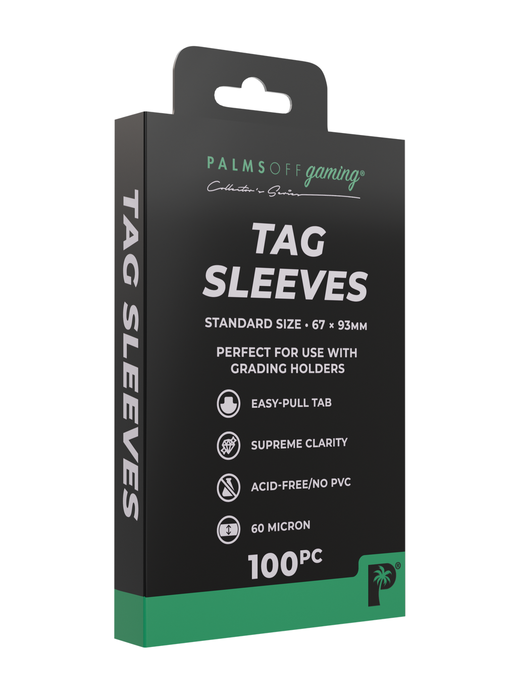 Palms Off Gaming - Tag Sleeves - 100pc