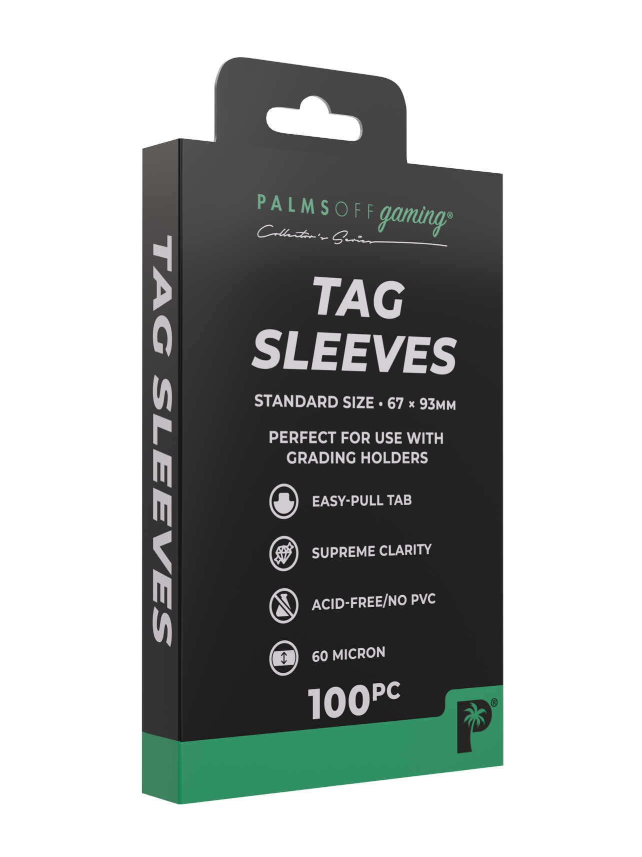 Palms Off Gaming - Tag Sleeves - 100pc