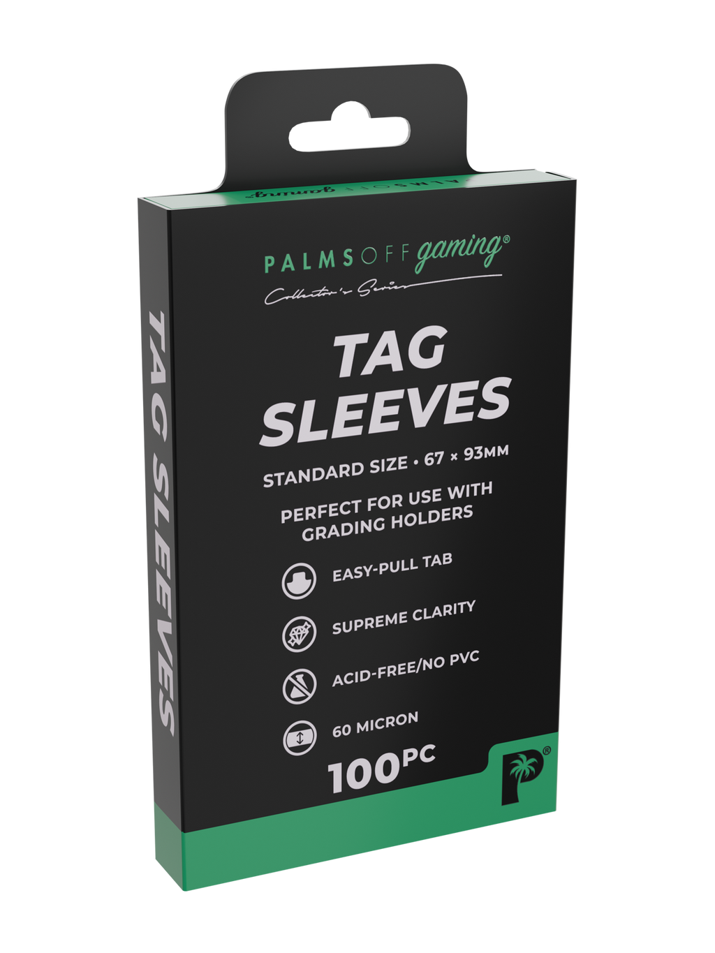 Palms Off Gaming - Tag Sleeves - 100pc
