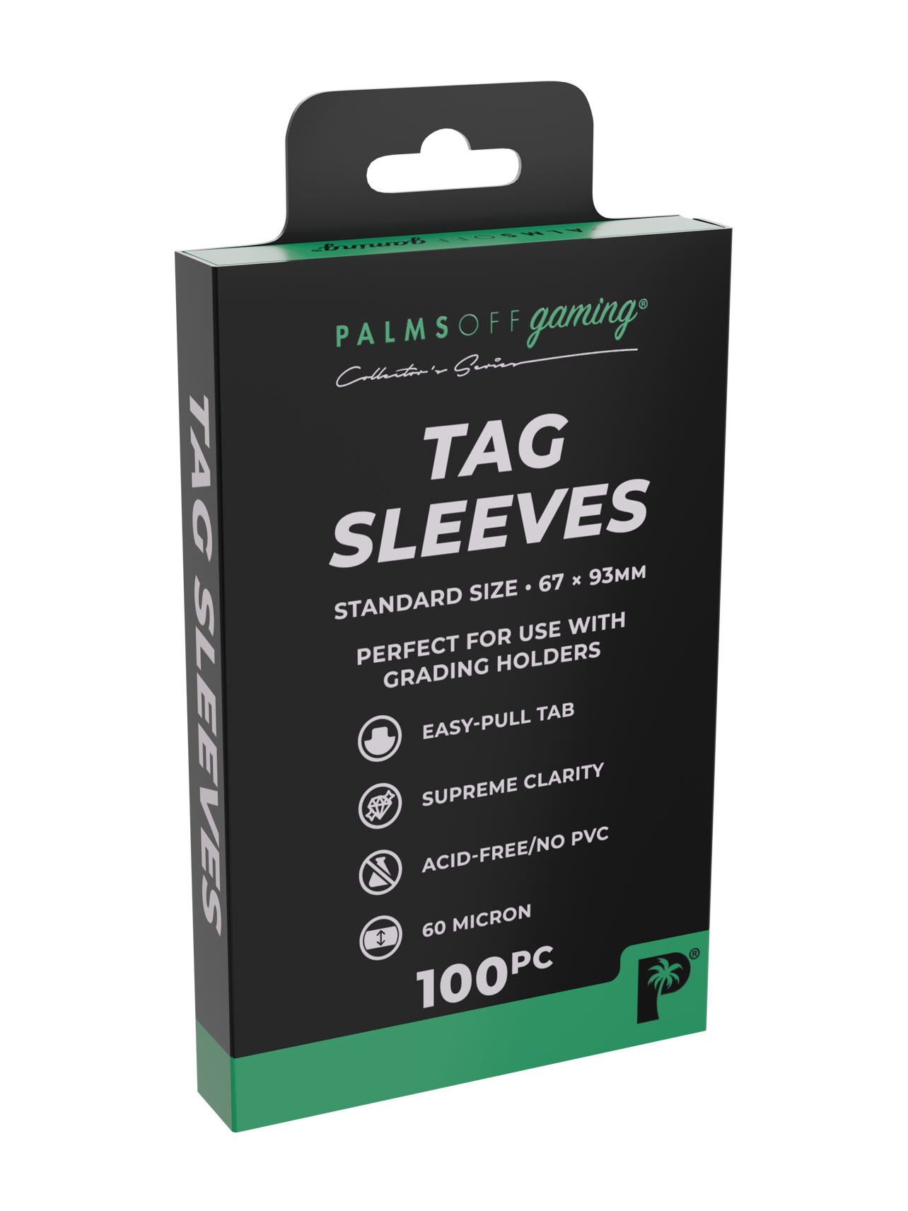 Palms Off Gaming - Tag Sleeves - 100pc