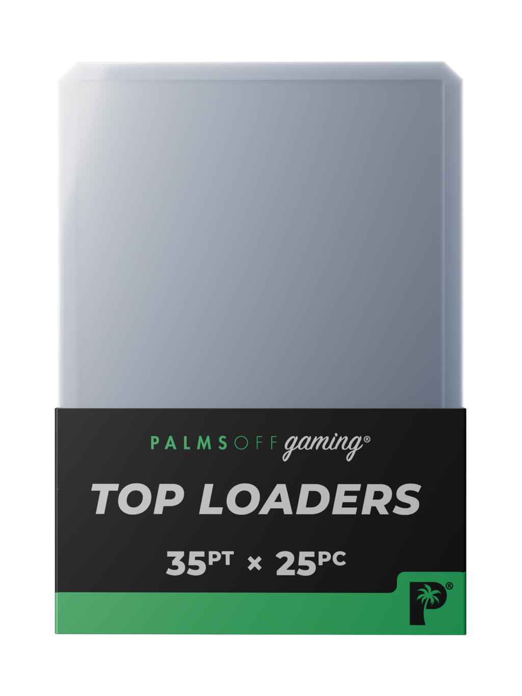 Palms Off Gaming 35pt Top Loaders - 25pc