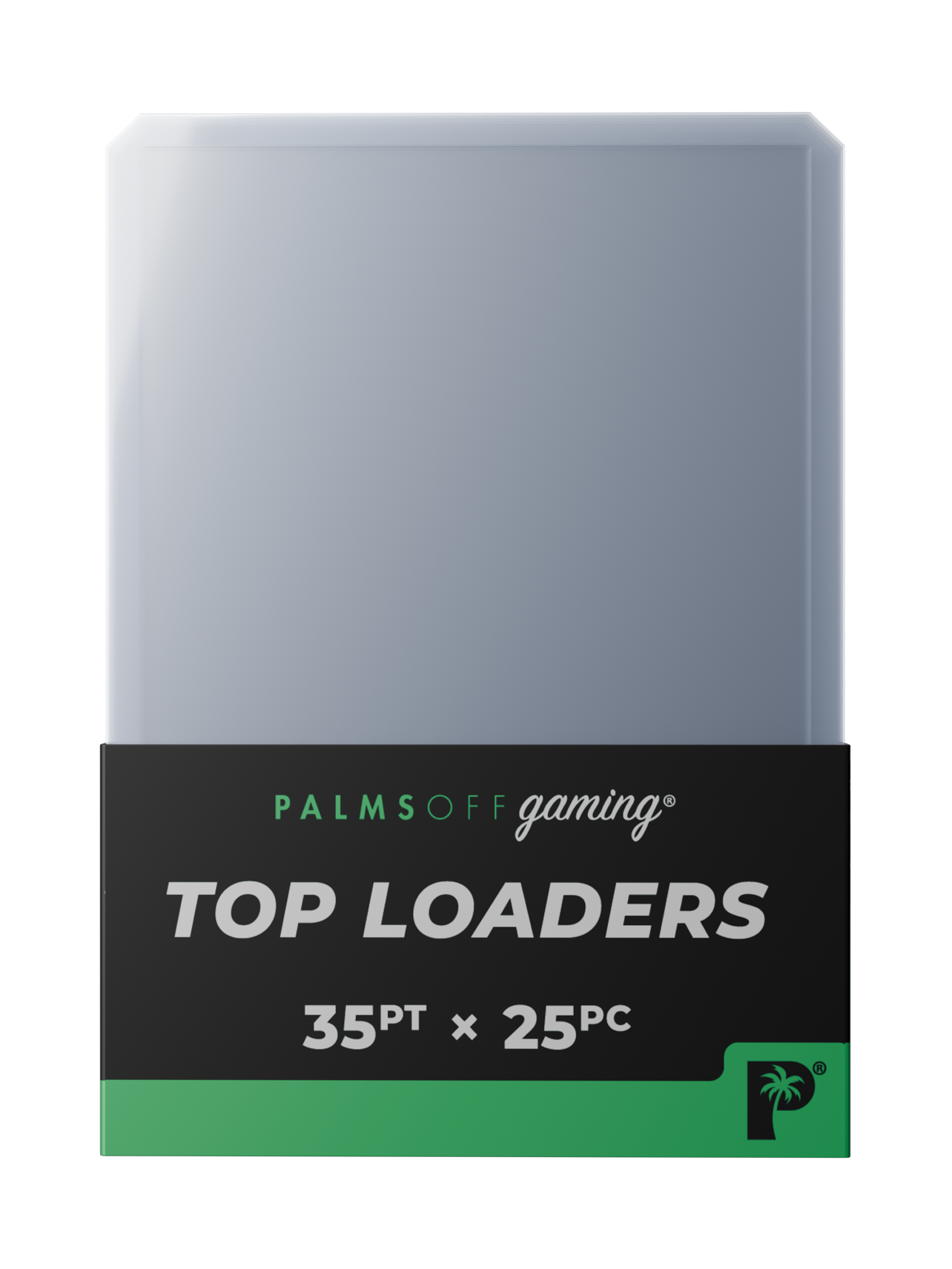 Palms Off Gaming 35pt Top Loaders - 25pc